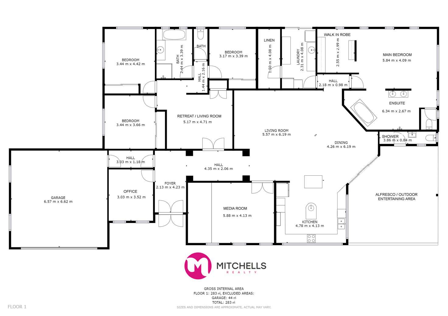 Floorplan of Homely house listing, 5 Kingston Close, Wondunna QLD 4655