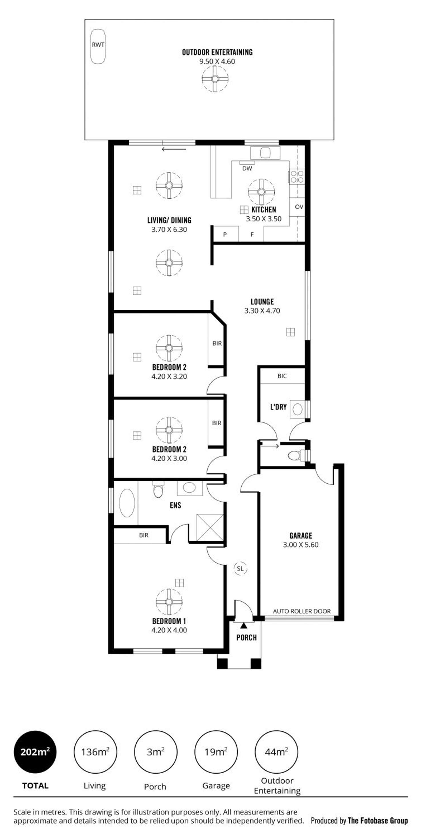 Floorplan of Homely house listing, 11 Lynmouth Avenue, North Brighton SA 5048