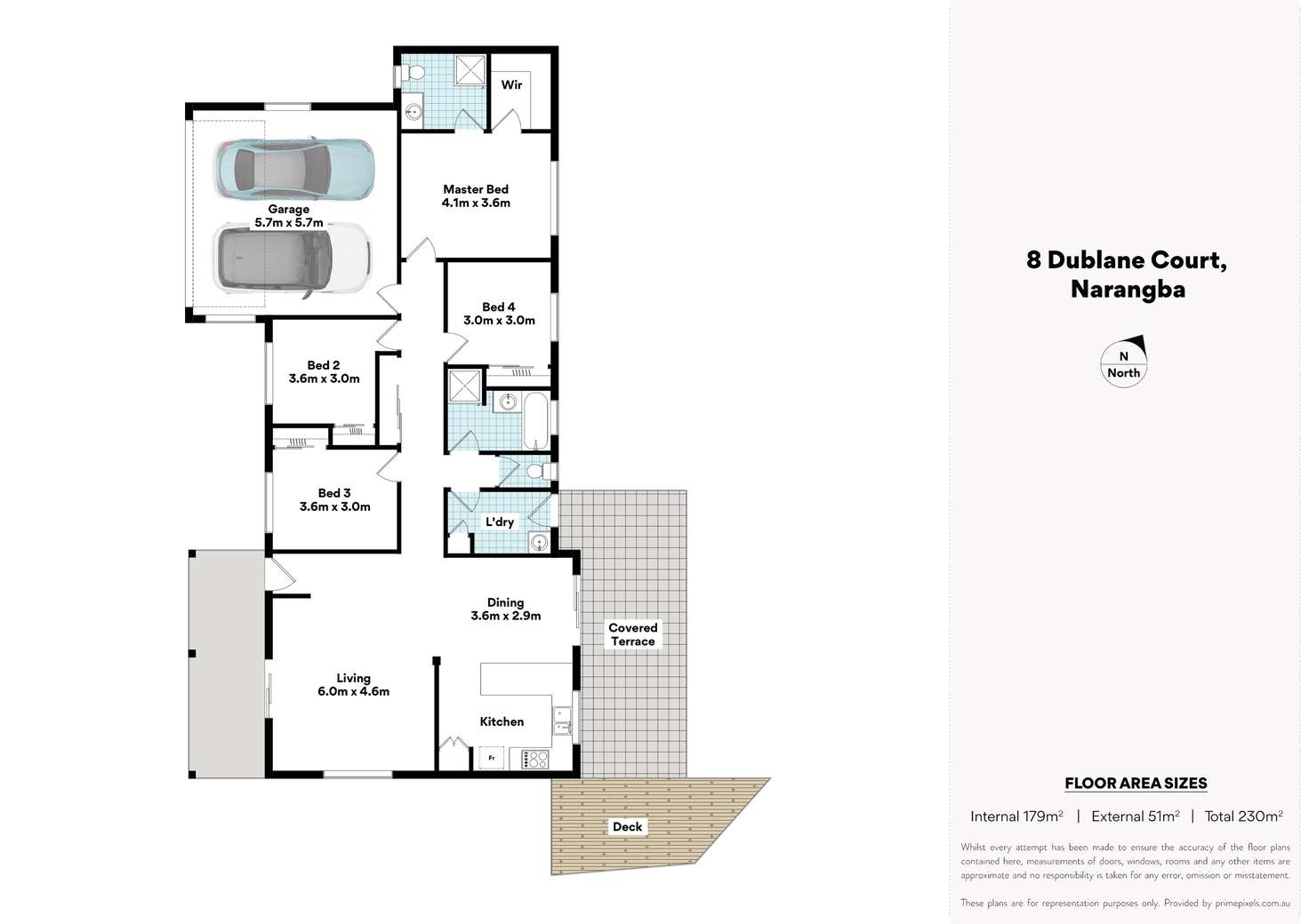 Floorplan of Homely house listing, 8 Dublane Court, Narangba QLD 4504