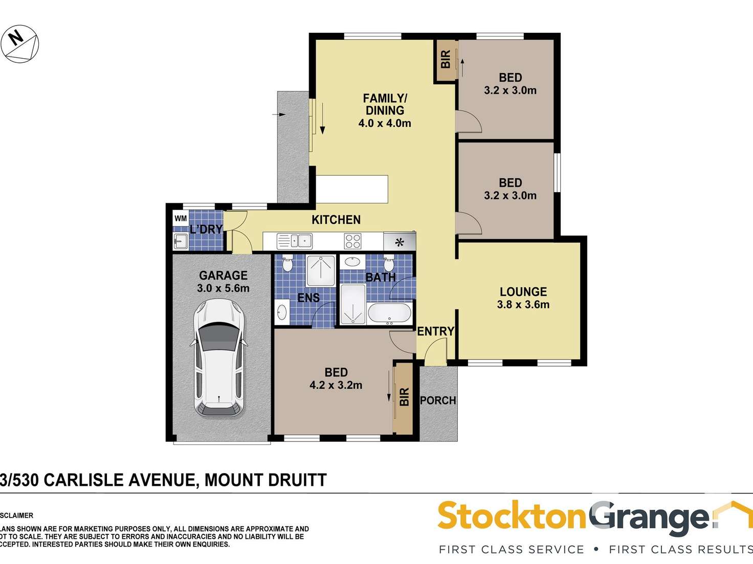 Floorplan of Homely villa listing, 3/530-532 Carlisle Ave, Mount Druitt NSW 2770