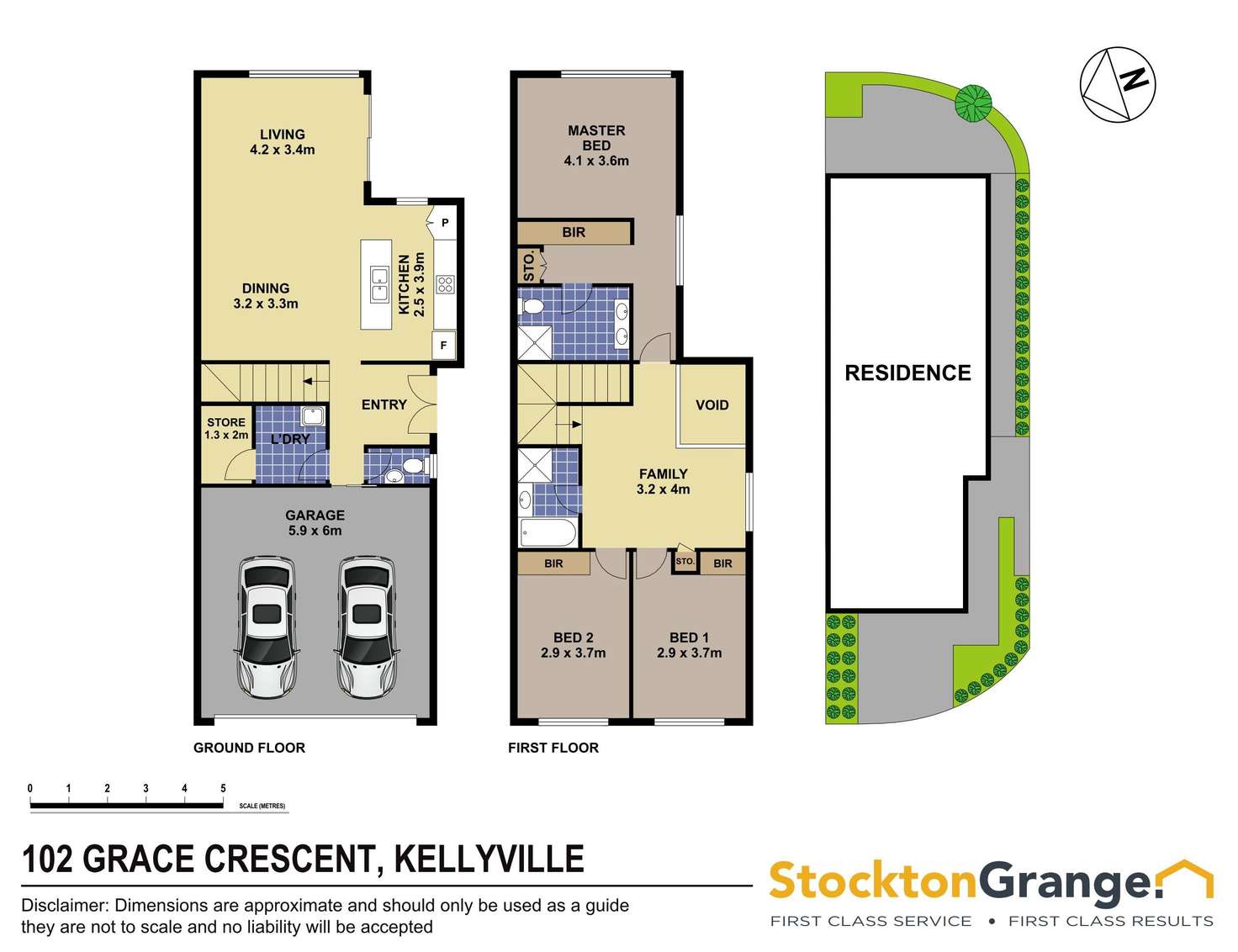 Floorplan of Homely house listing, 102 Grace Crescent, Kellyville NSW 2155