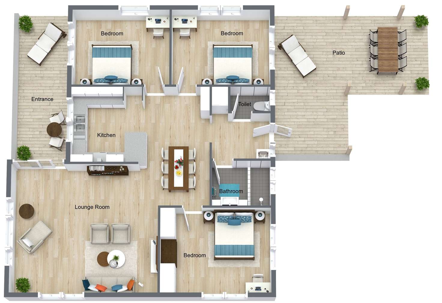 Floorplan of Homely house listing, 168 Toogood Road, Bayview Heights QLD 4868