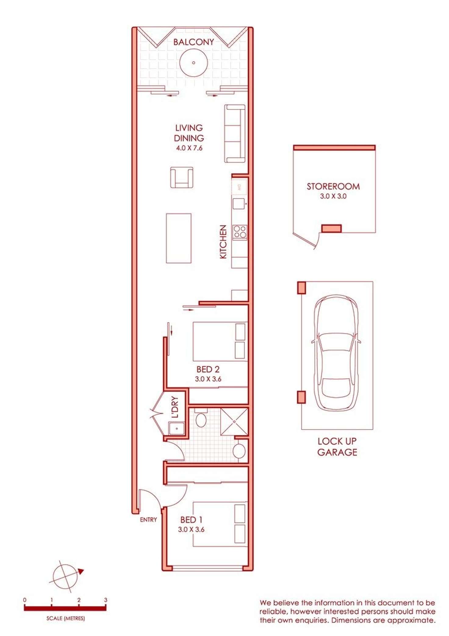 Floorplan of Homely apartment listing, 309/38 Waterloo St, Surry Hills NSW 2010