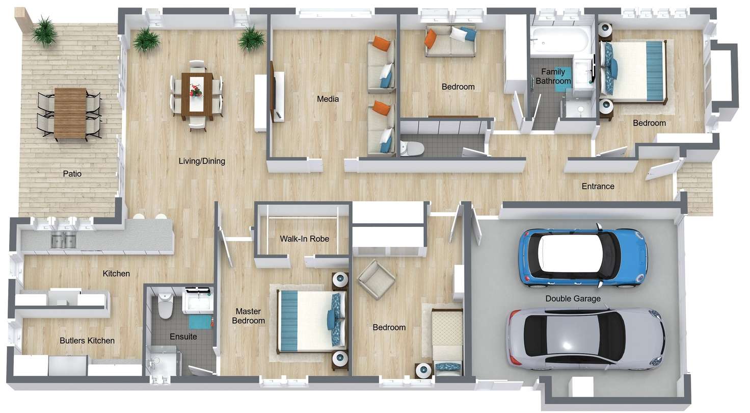 Floorplan of Homely house listing, 24 Gilberton Gate, Smithfield QLD 4878