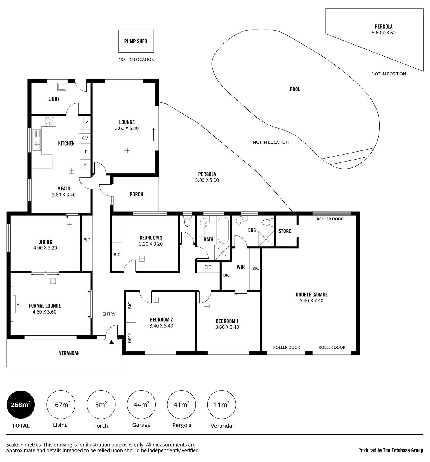 Floorplan of Homely house listing, 12 Madeline Crescent, Fulham Gardens SA 5024