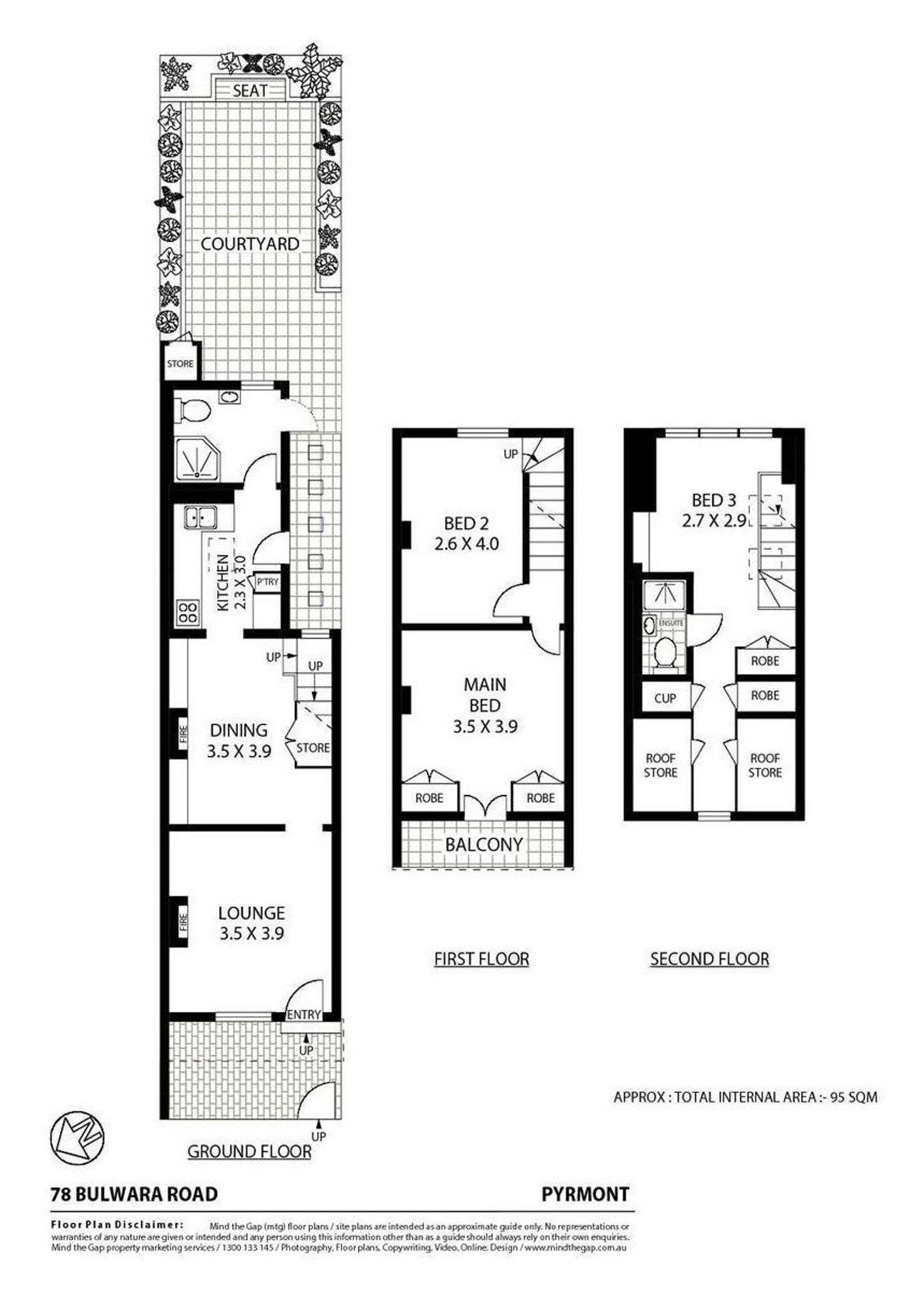 Floorplan of Homely house listing, 78 Bulwara Rd, Pyrmont NSW 2009