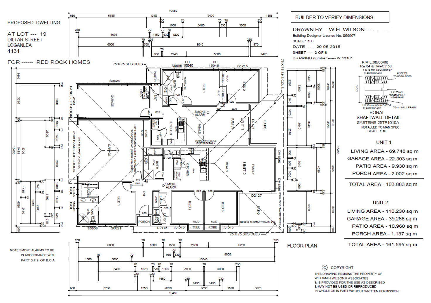 Floorplan of Homely house listing, 1 & 2/7 Diltar Street, Loganlea QLD 4131