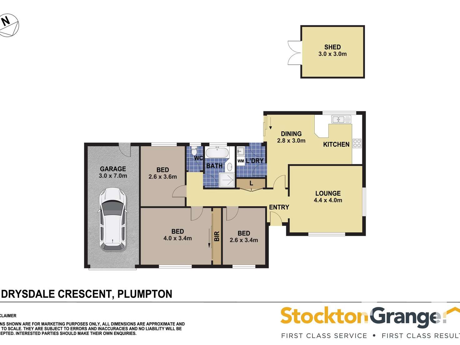 Floorplan of Homely house listing, 7 Drysdale Crescent, Plumpton NSW 2761