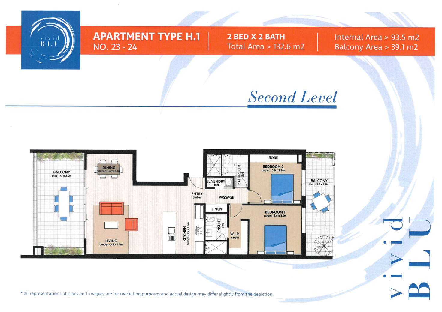 Floorplan of Homely house listing, 104/1 Tacoma Lane, Mindarie WA 6030