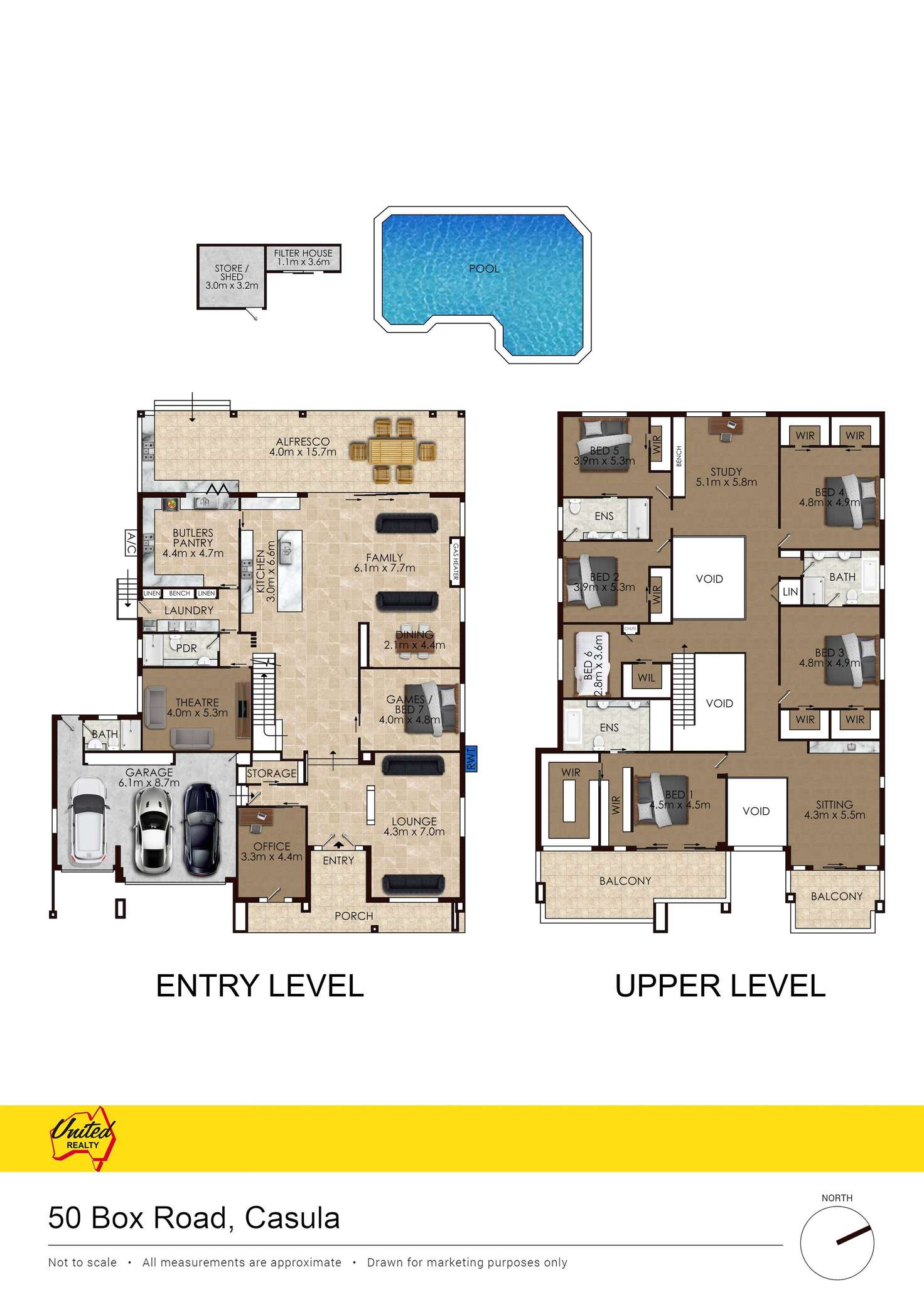 Floorplan of Homely house listing, 50 Box Road, Casula NSW 2170