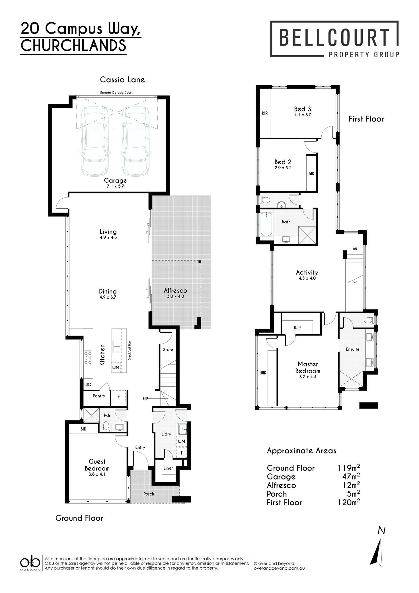 Floorplan of Homely house listing, 20 Campus Way, Churchlands WA 6018
