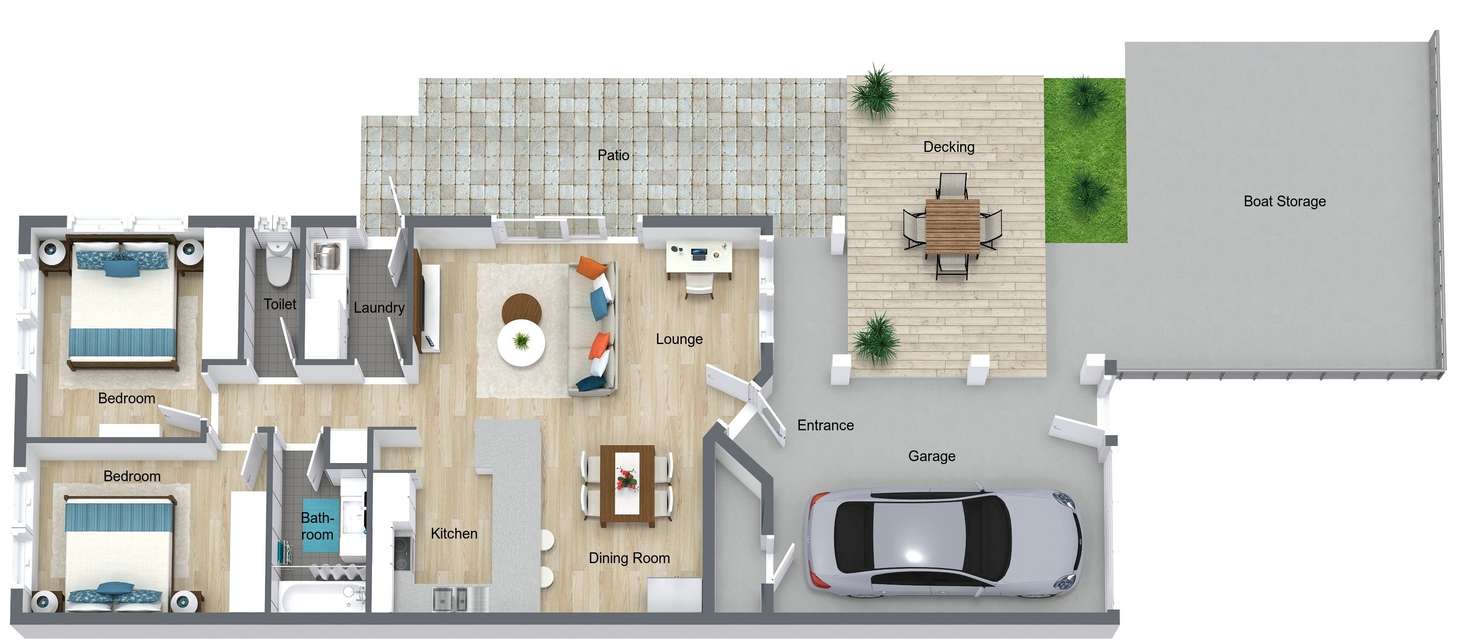 Floorplan of Homely house listing, 2/66 Barnard Drive, Mount Sheridan QLD 4868