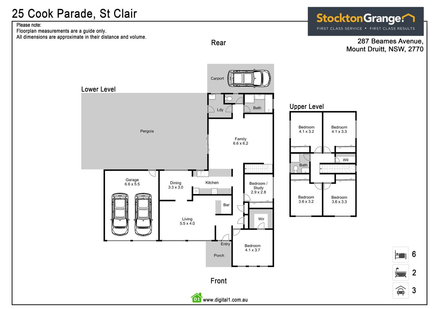 Floorplan of Homely house listing, 25 Cook Parade, St Clair NSW 2759