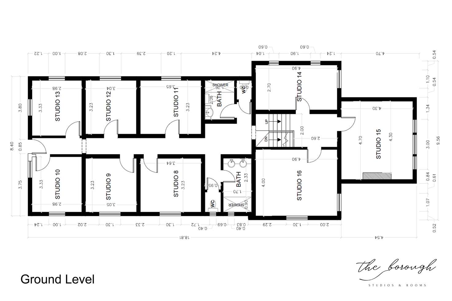 Floorplan of Homely studio listing, 5 Grafton Street, Bondi Junction NSW 2022