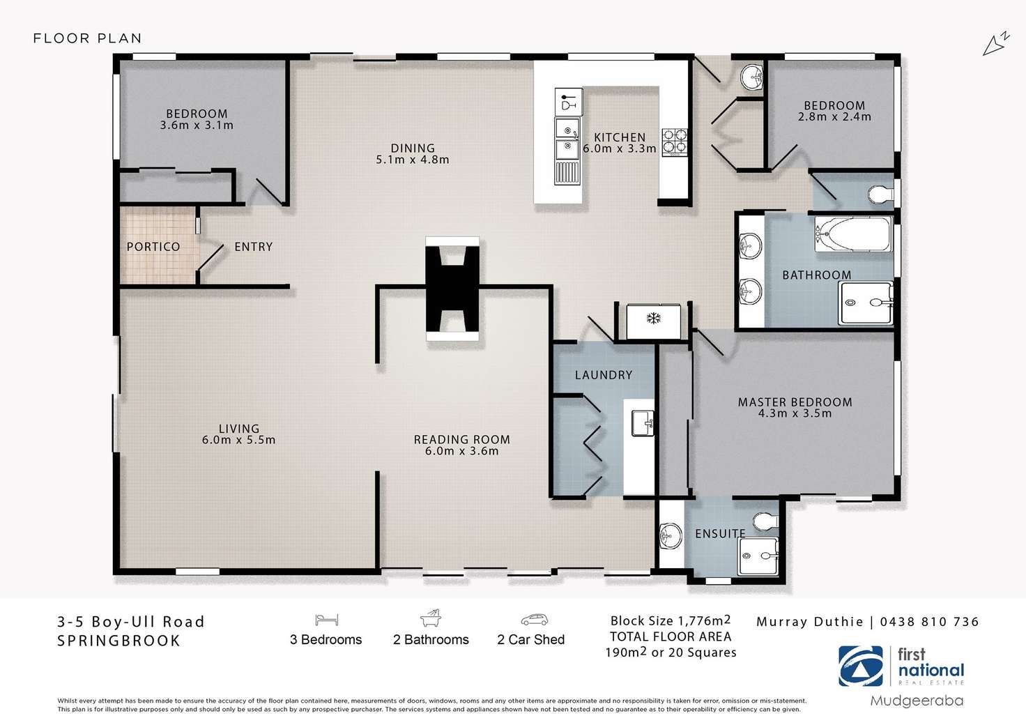 Floorplan of Homely house listing, 3-5 Boy-Ull Road, Springbrook QLD 4213