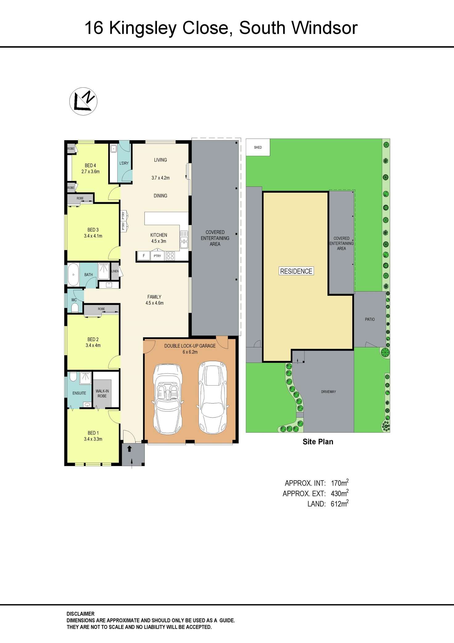 Floorplan of Homely house listing, 16 Kingsley Close, South Windsor NSW 2756