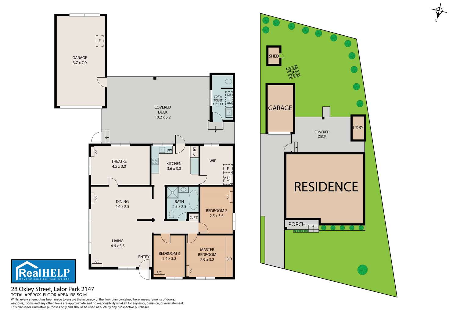 Floorplan of Homely house listing, 28 Oxley Street, Lalor Park NSW 2147