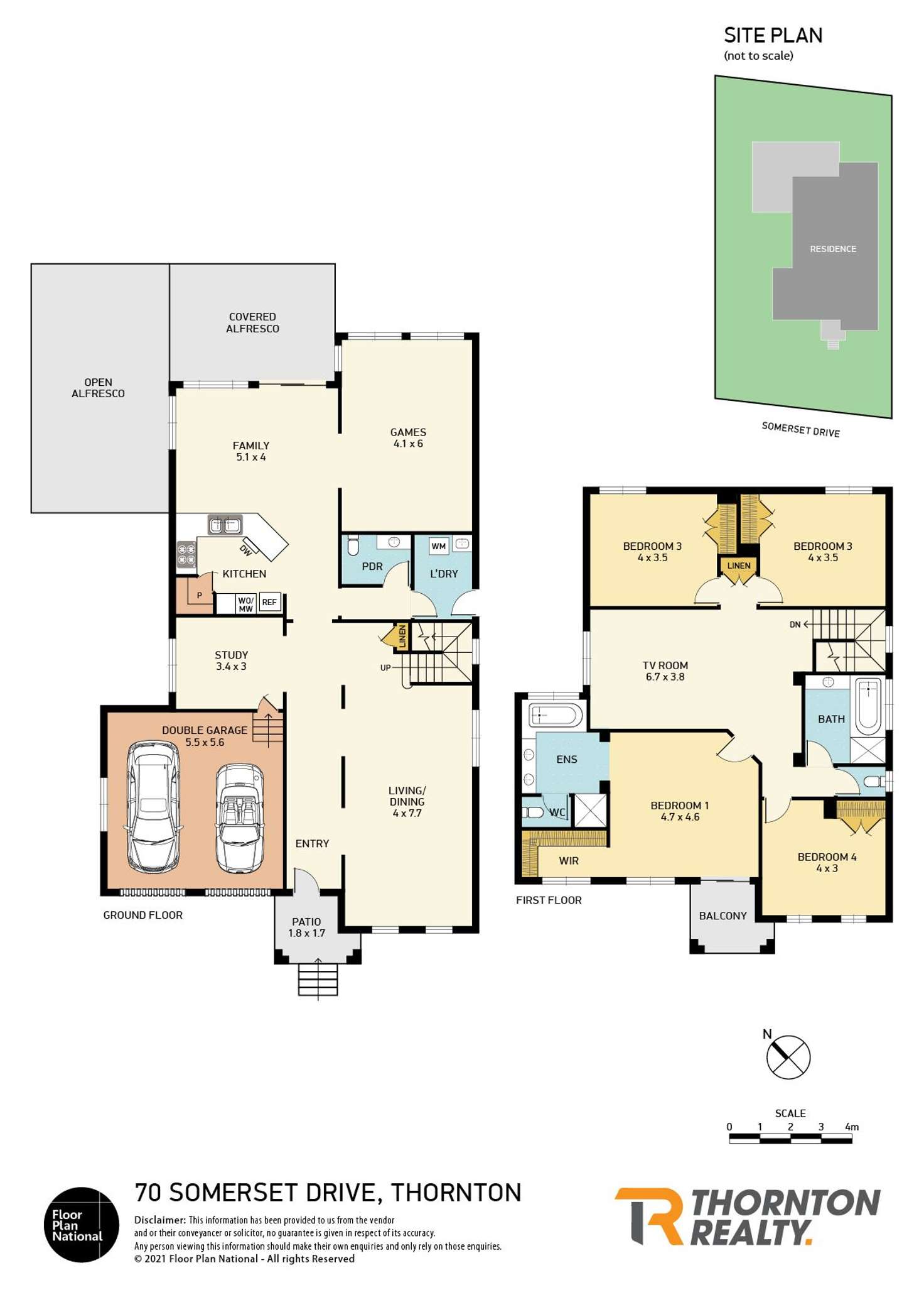 Floorplan of Homely house listing, 70 Somerset Drive, Thornton NSW 2322