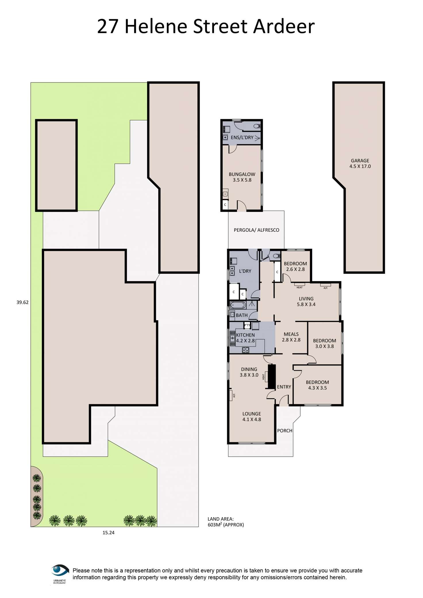 Floorplan of Homely house listing, 27 Helene Street, Ardeer VIC 3022