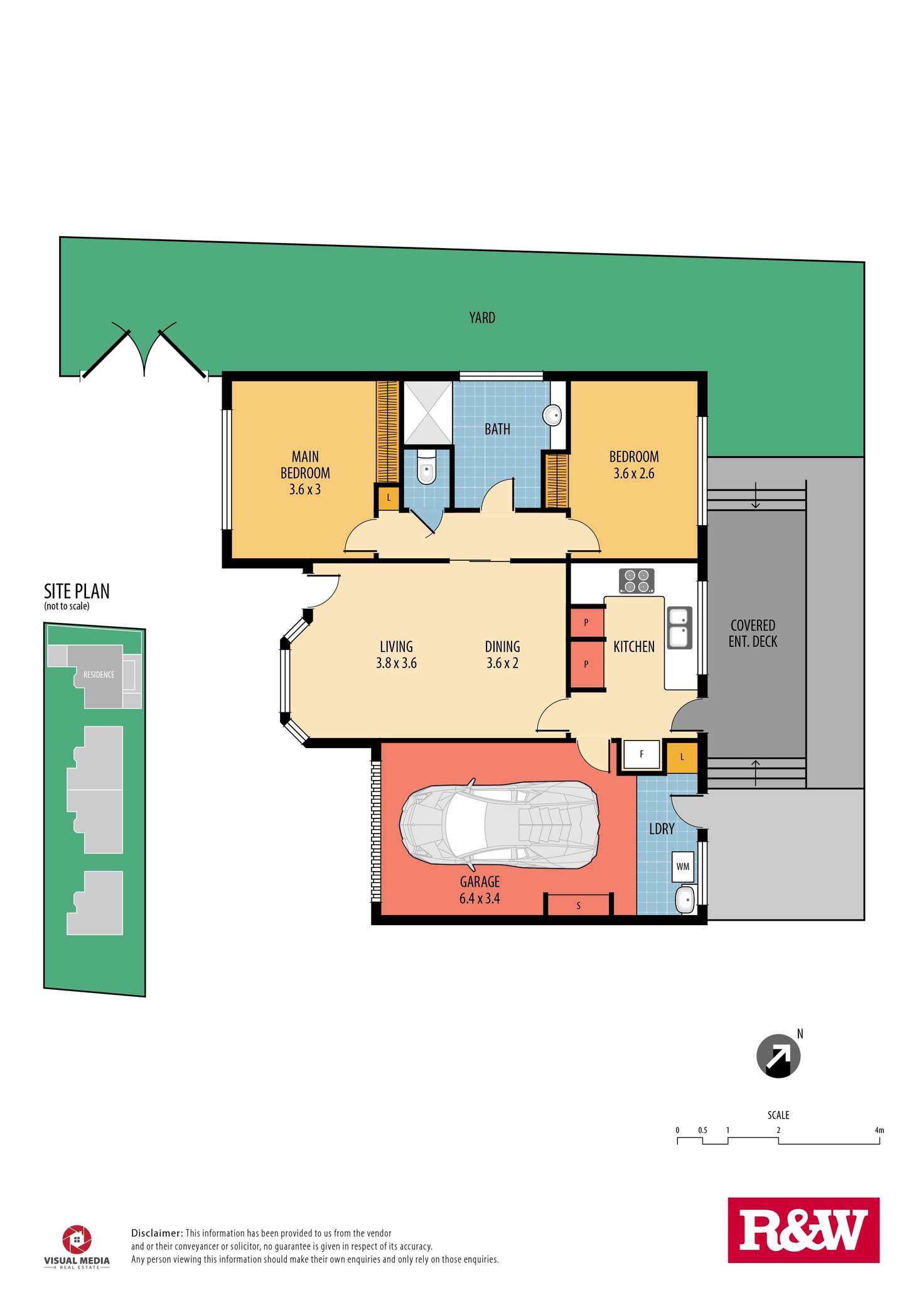 Floorplan of Homely villa listing, 4/91 Victoria Road, Woy Woy NSW 2256