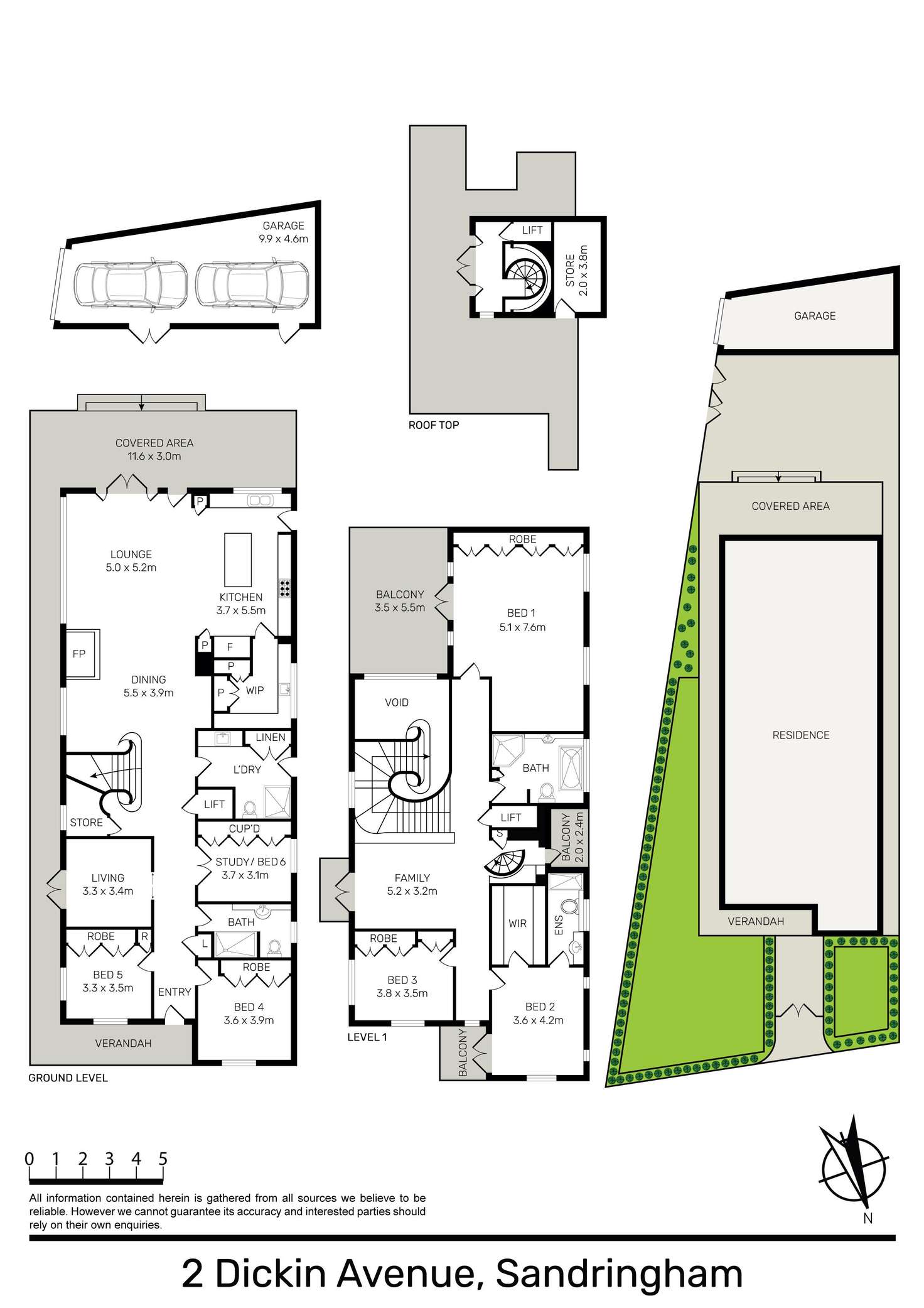Floorplan of Homely house listing, 2 Dickin Avenue, Sandringham NSW 2219
