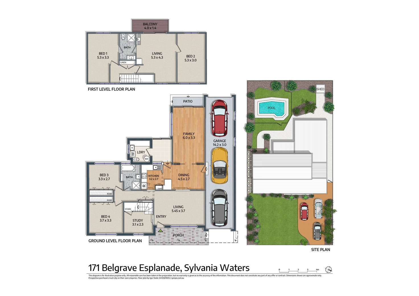 Floorplan of Homely house listing, 171 Belgrave Esplanade, Sylvania Waters NSW 2224