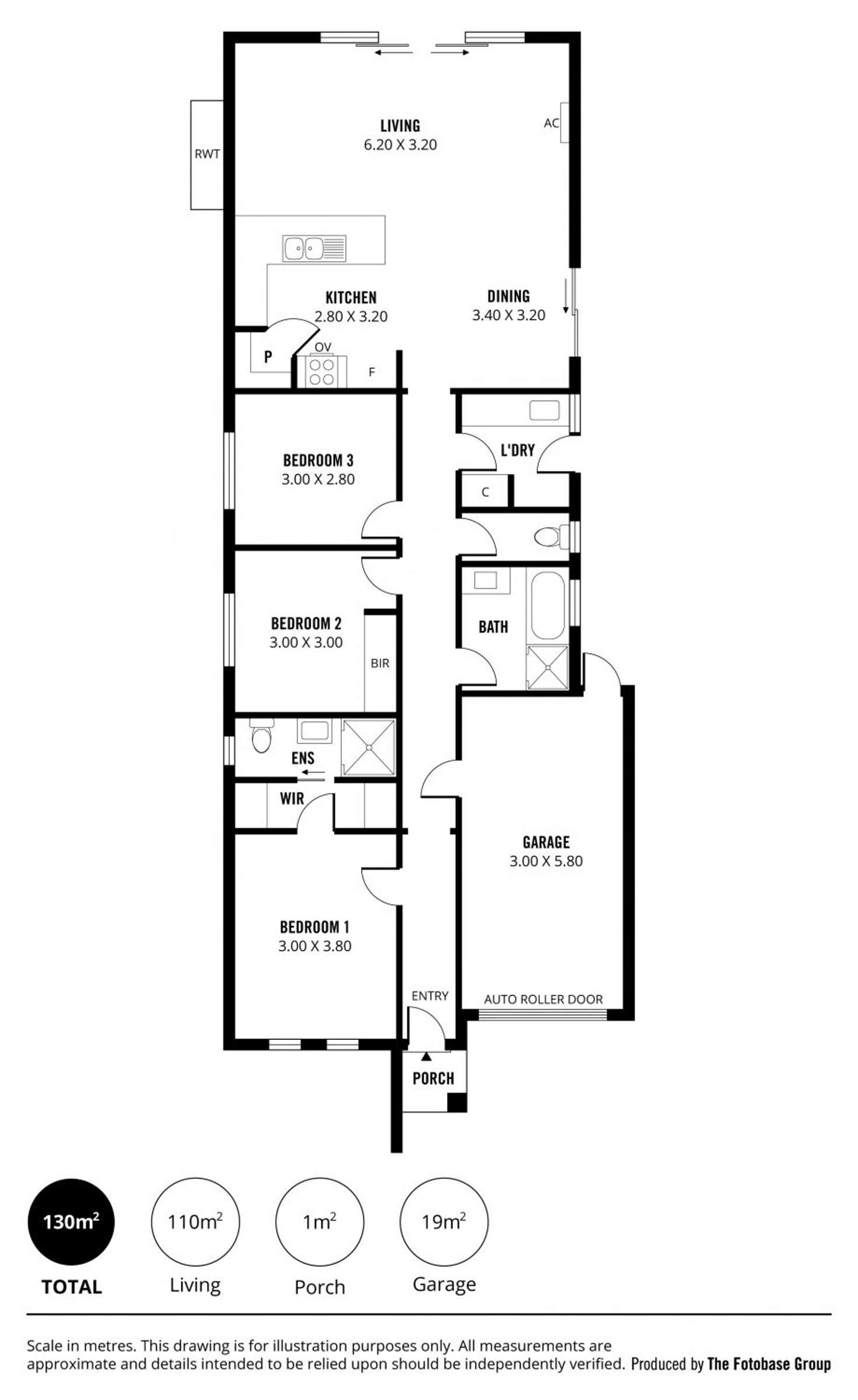 Floorplan of Homely house listing, 2A Julian Street, Christie Downs SA 5164