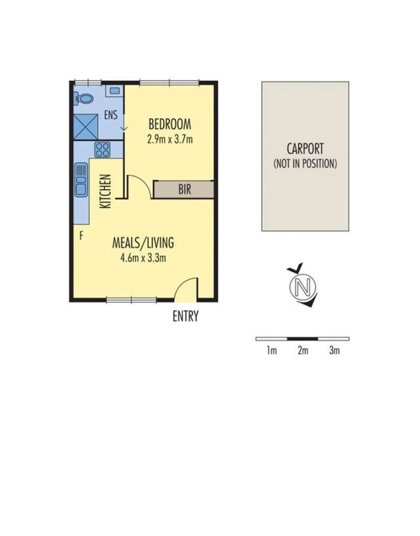 Floorplan of Homely flat listing, 5/4 Prince Street, Essendon North VIC 3041