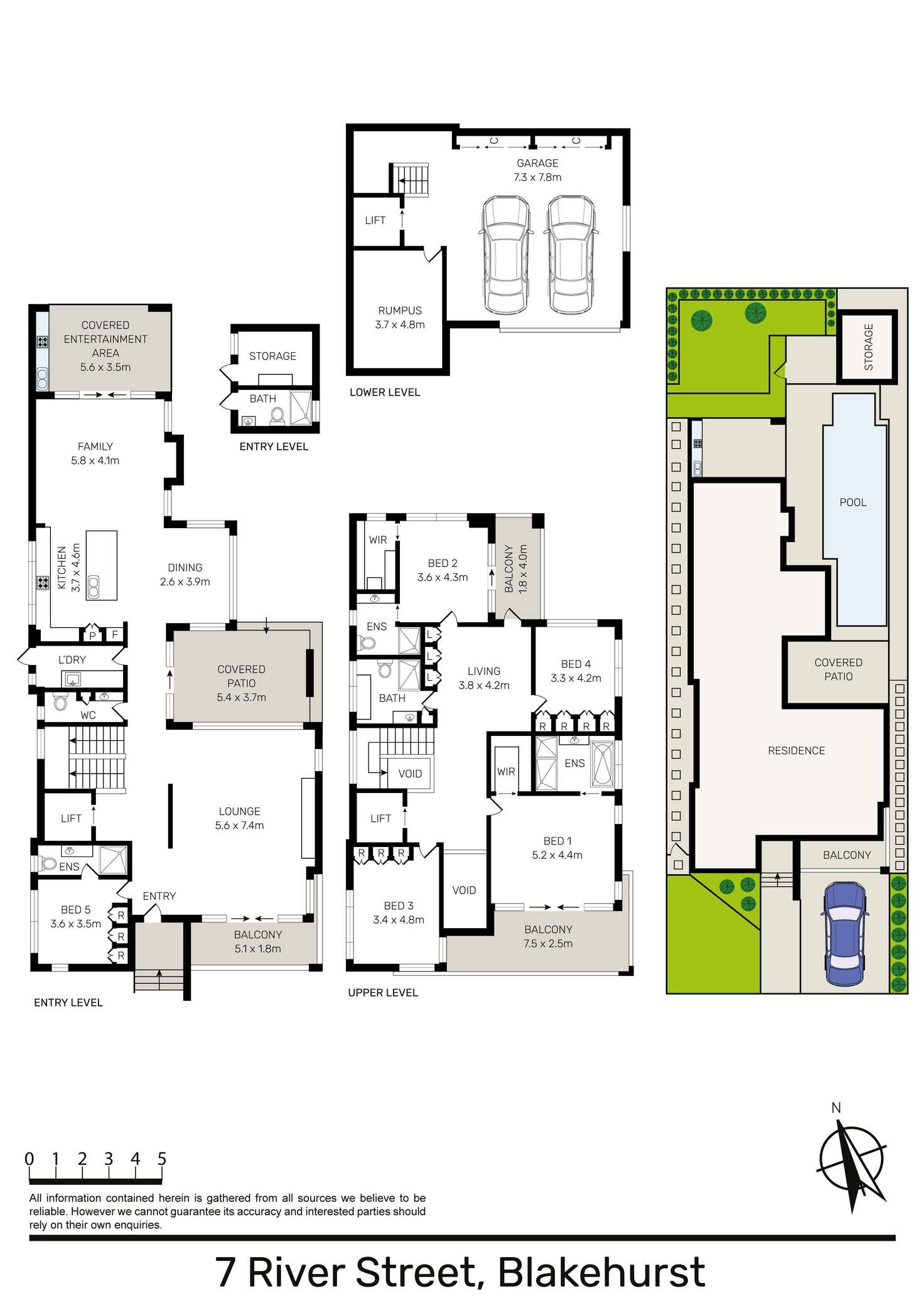 Floorplan of Homely house listing, 7 River Street, Blakehurst NSW 2221