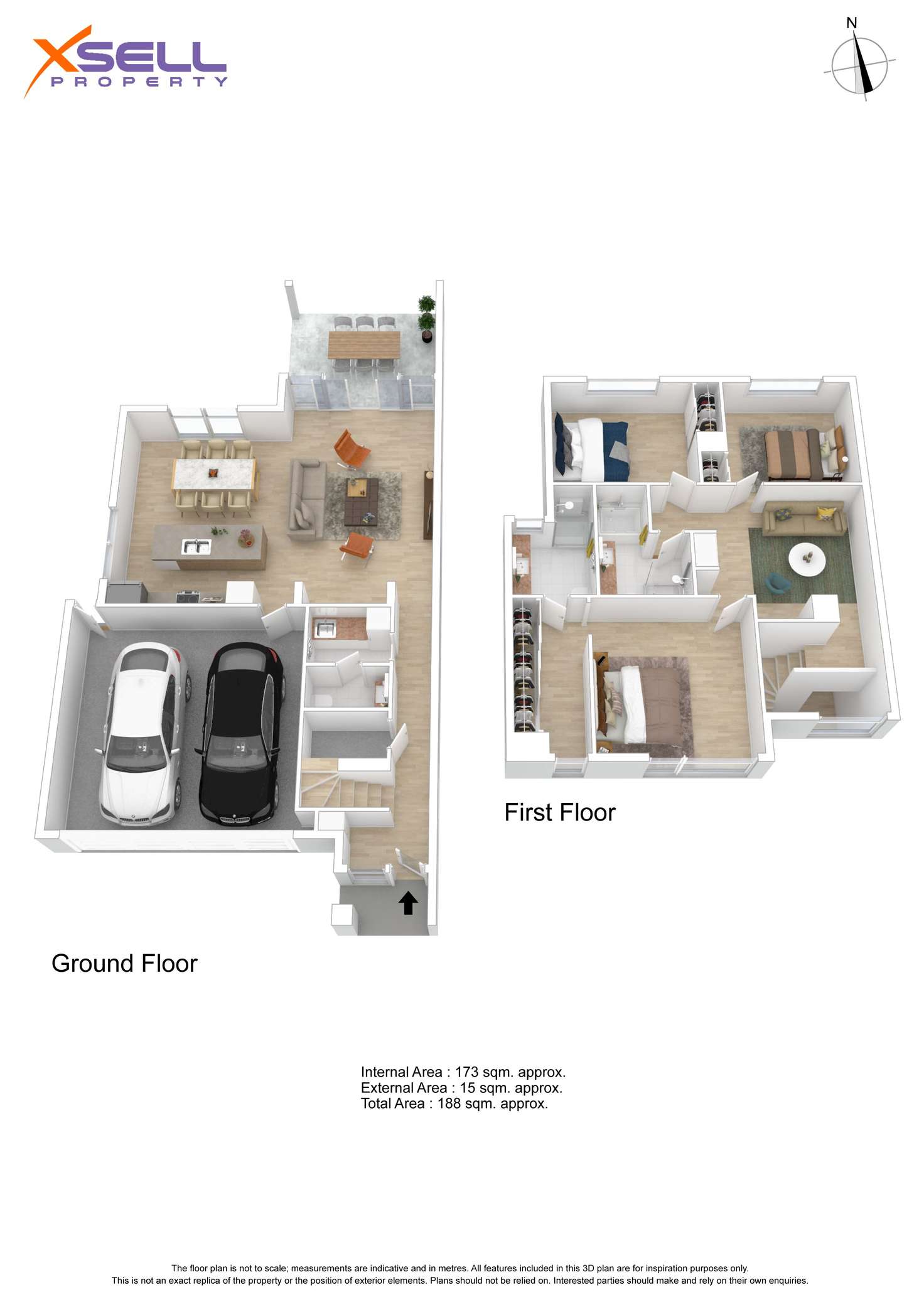 Floorplan of Homely house listing, 51B James Street, Campbelltown SA 5074