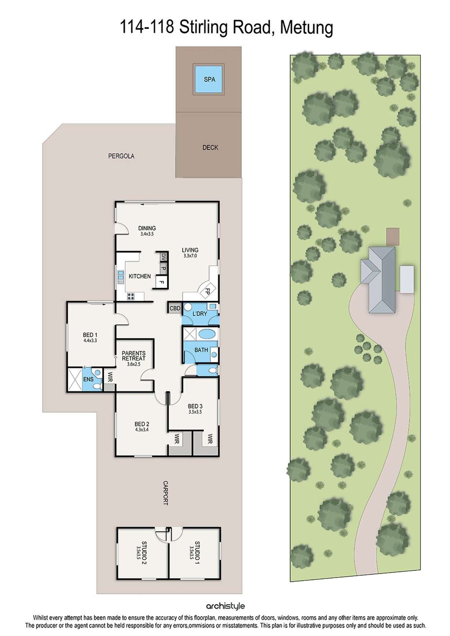 Floorplan of Homely house listing, 114-118 Stirling Road, Metung VIC 3904