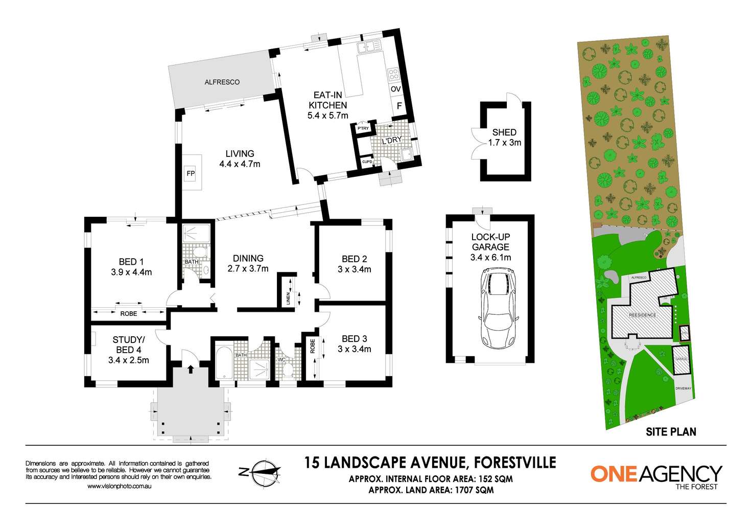 Floorplan of Homely house listing, 15 Landscape Ave, Forestville NSW 2087