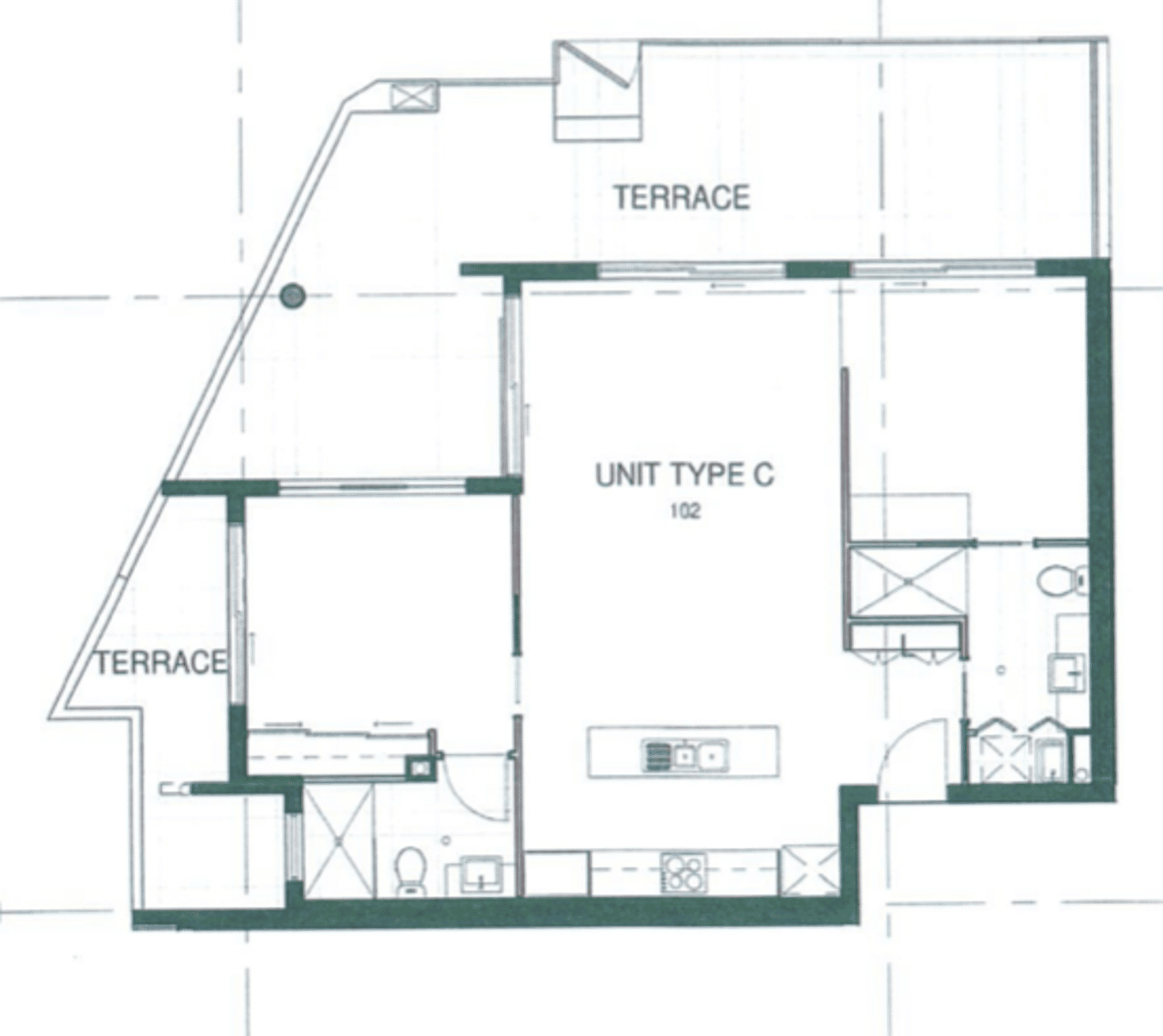 Floorplan of Homely apartment listing, 102/9 Hooker blvd, Broadbeach Waters QLD 4218