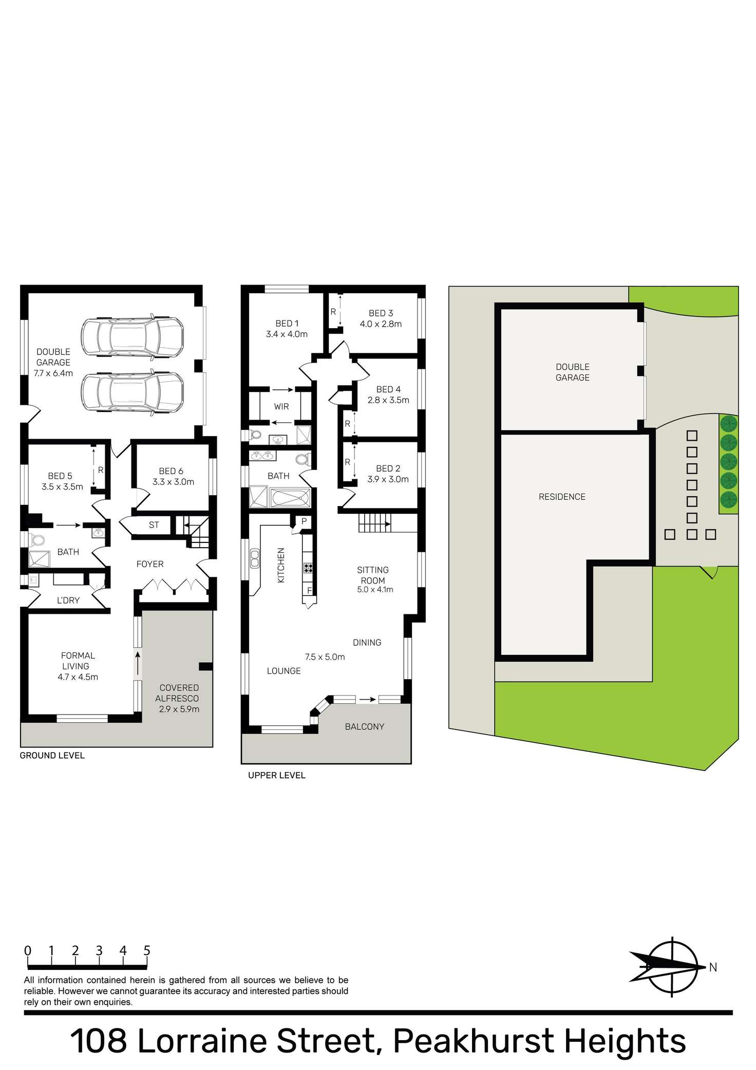 Floorplan of Homely house listing, 108 Lorraine Street, Peakhurst Heights NSW 2210