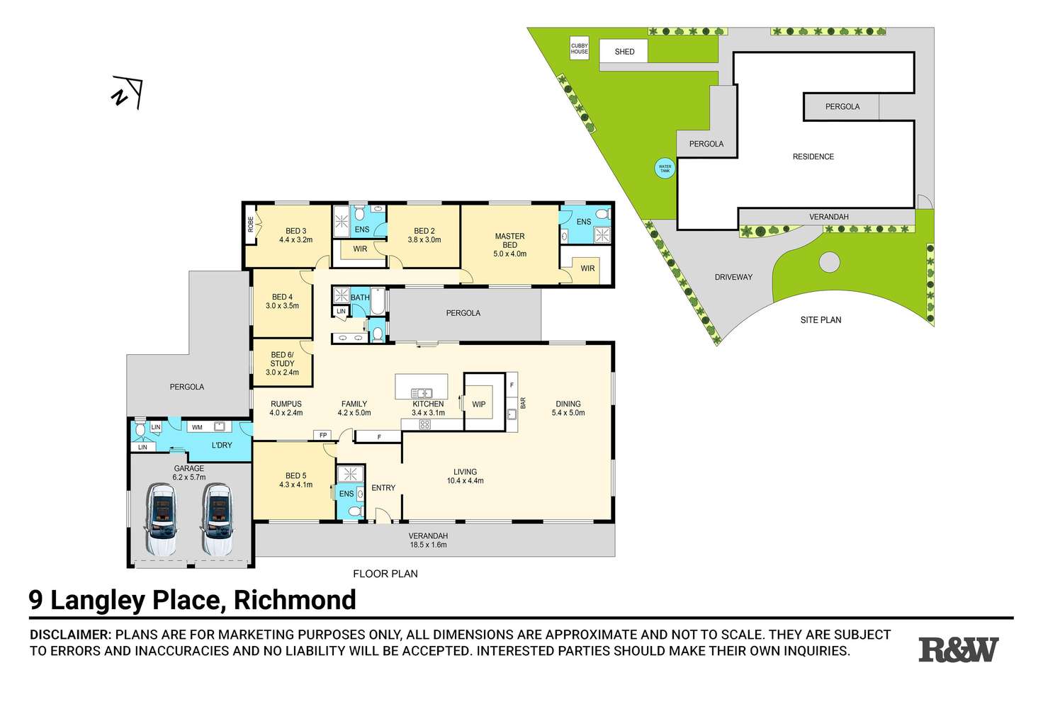 Floorplan of Homely house listing, 9 Langley Place, Richmond NSW 2753