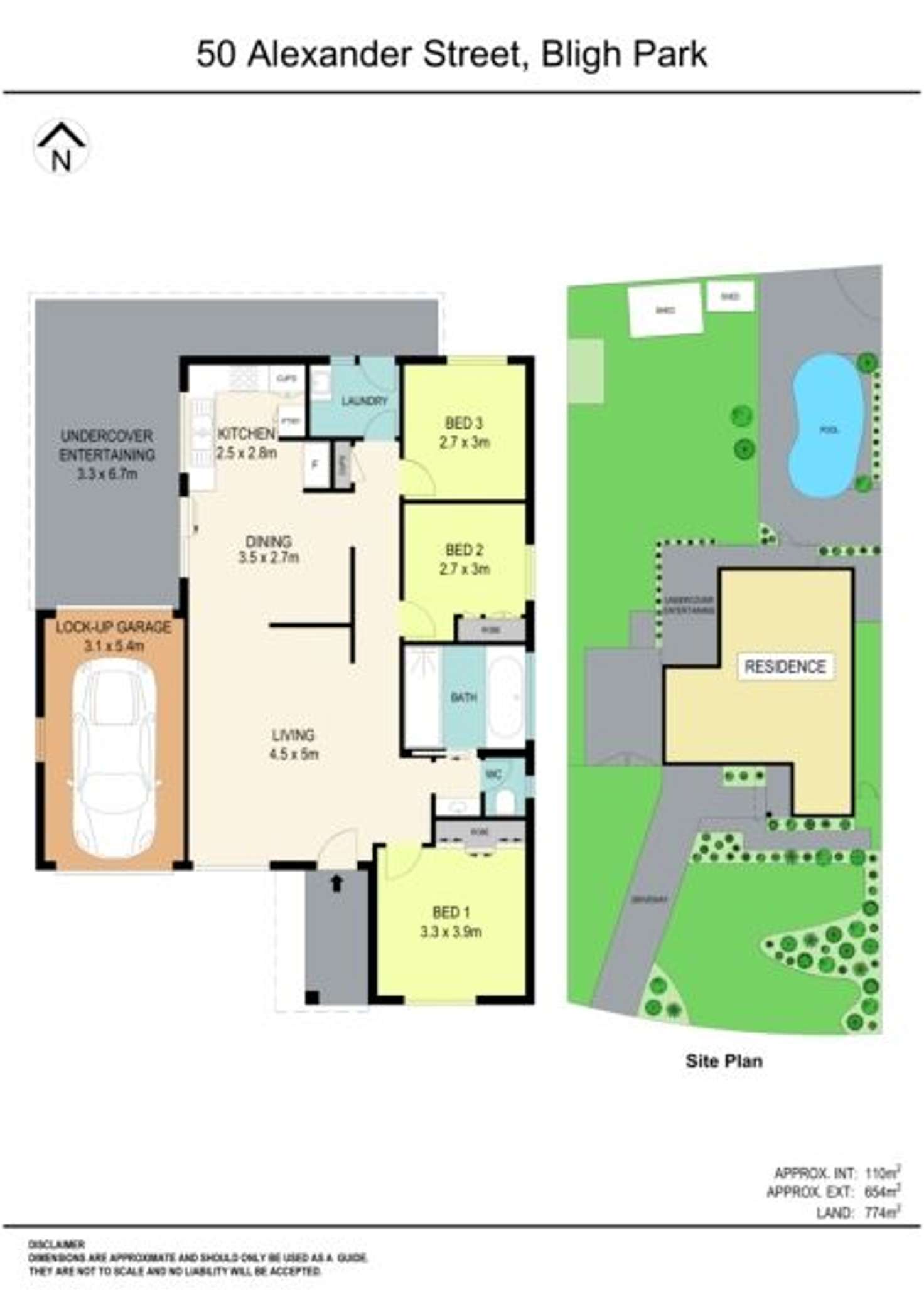 Floorplan of Homely house listing, 50 Alexander Street, Bligh Park NSW 2756