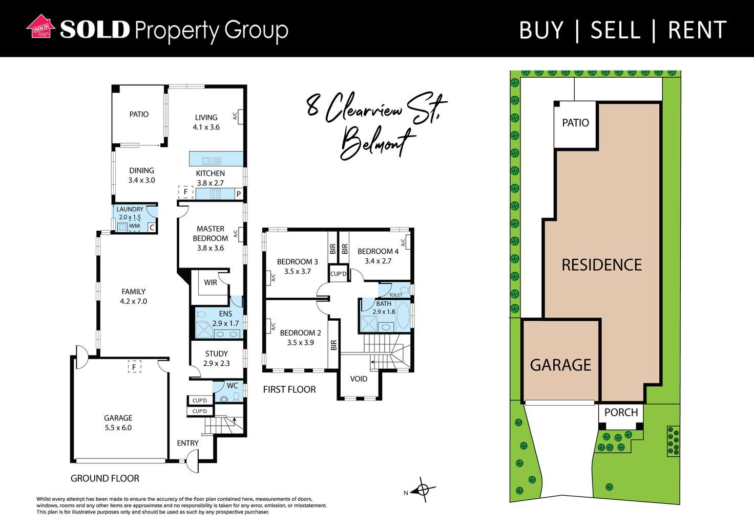 Floorplan of Homely house listing, 8 Clearview Street, Belmont QLD 4153