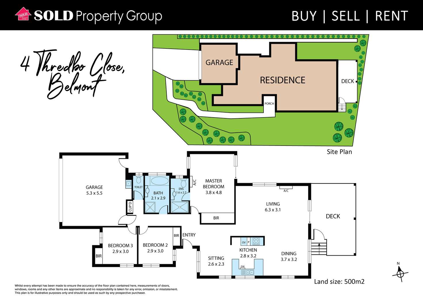 Floorplan of Homely house listing, 4 Thredbo Close, Belmont QLD 4153