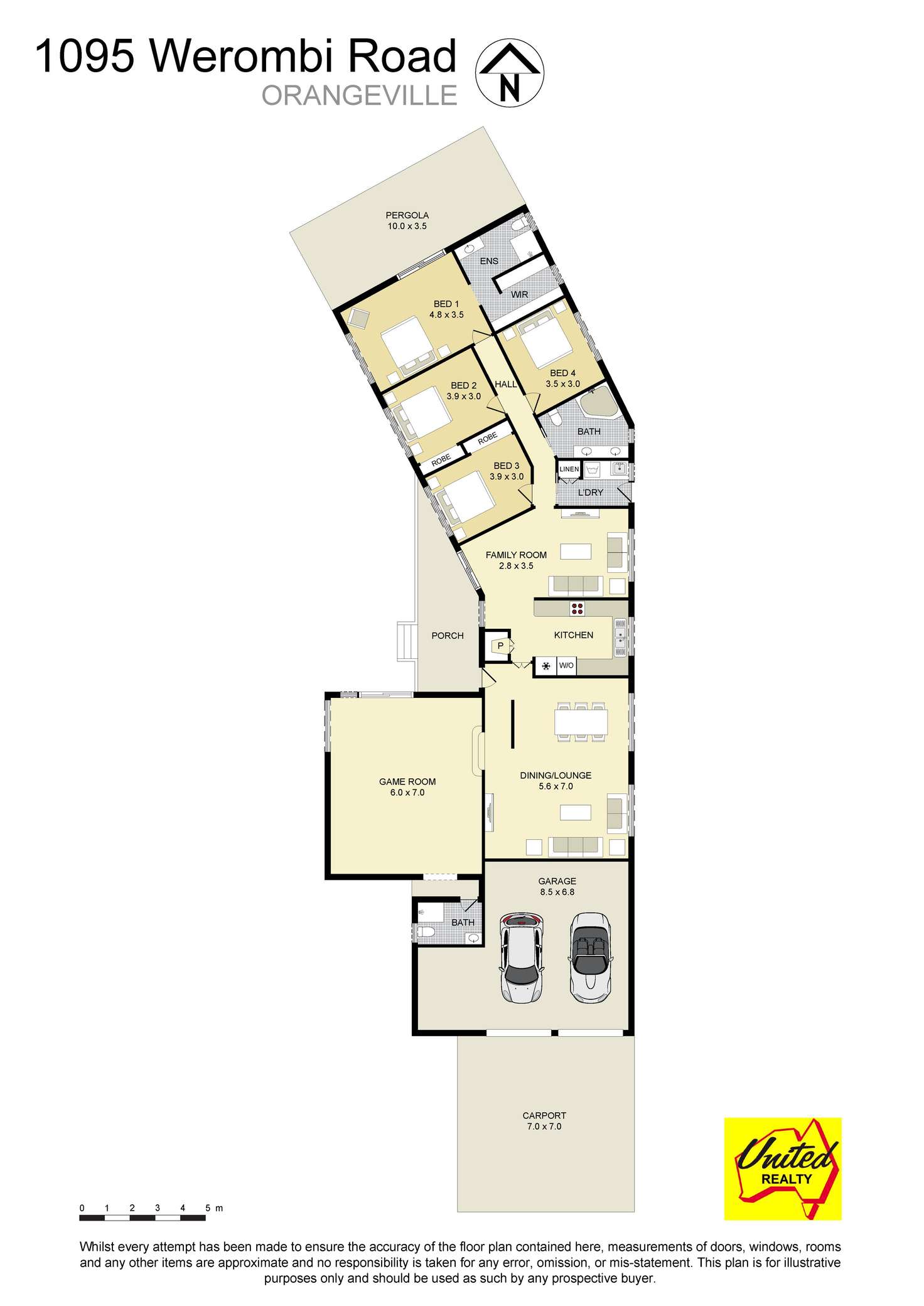 Floorplan of Homely house listing, 1095 Werombi Road, Orangeville NSW 2570