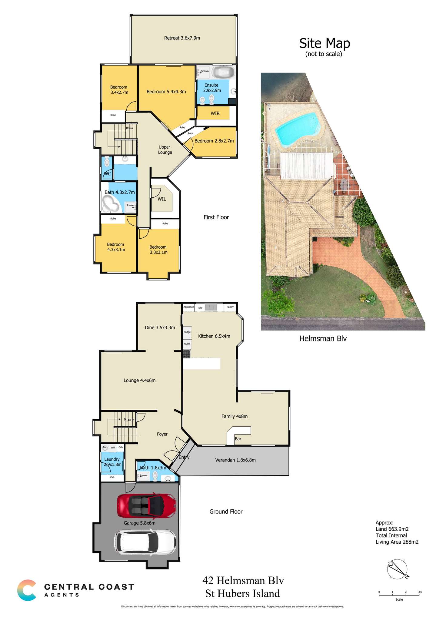 Floorplan of Homely house listing, 42 Helmsman Blvd, St Huberts Island NSW 2257