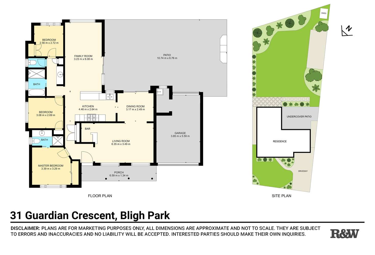 Floorplan of Homely house listing, 31 Guardian Crescent, Bligh Park NSW 2756