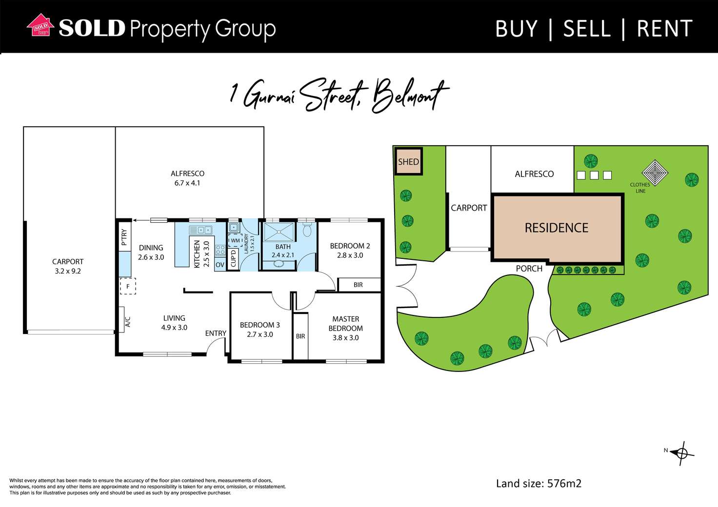 Floorplan of Homely house listing, 1 Gurnai Street, Belmont QLD 4153