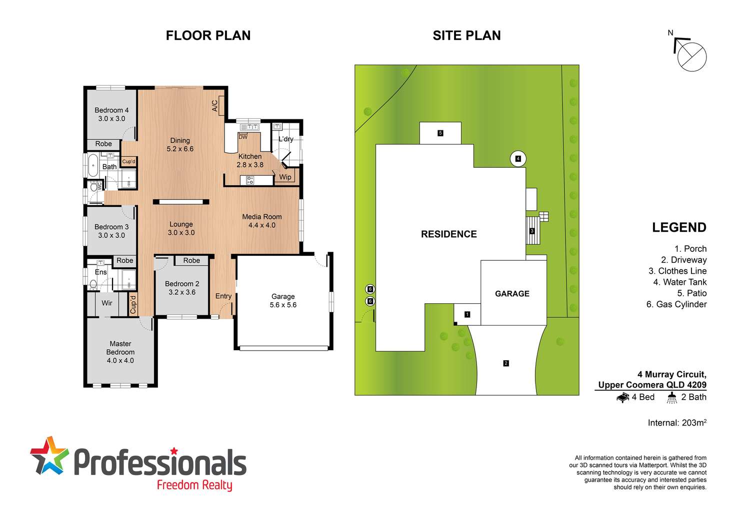 Floorplan of Homely house listing, 4 Murray Circuit, Upper Coomera QLD 4209