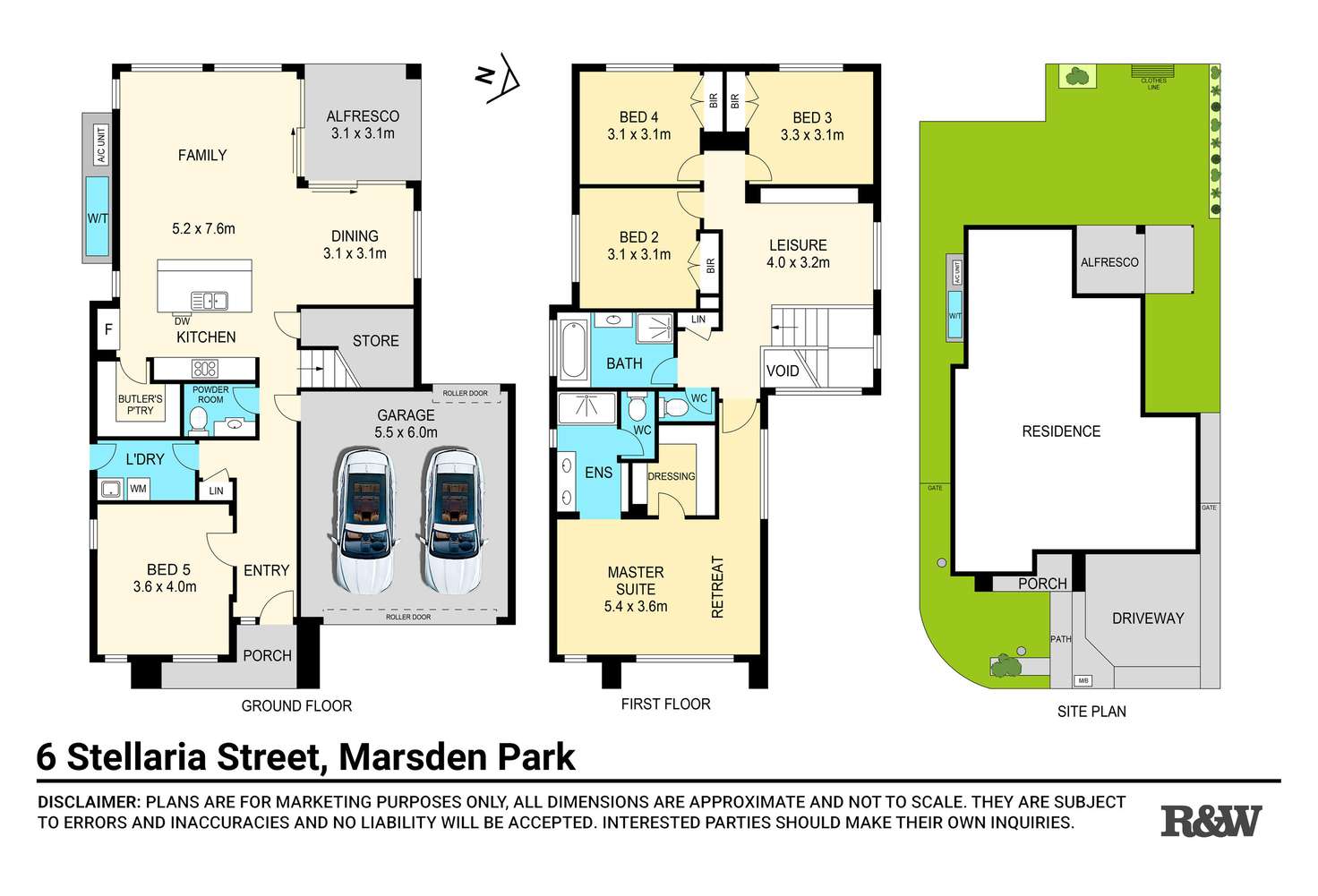 Floorplan of Homely house listing, 6 Stellaria Street, Marsden Park NSW 2765