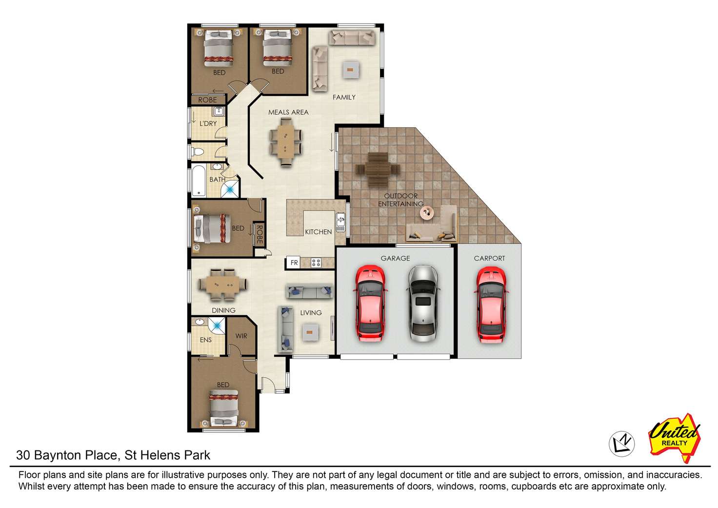 Floorplan of Homely house listing, 30 Baynton Place, St Helens Park NSW 2560