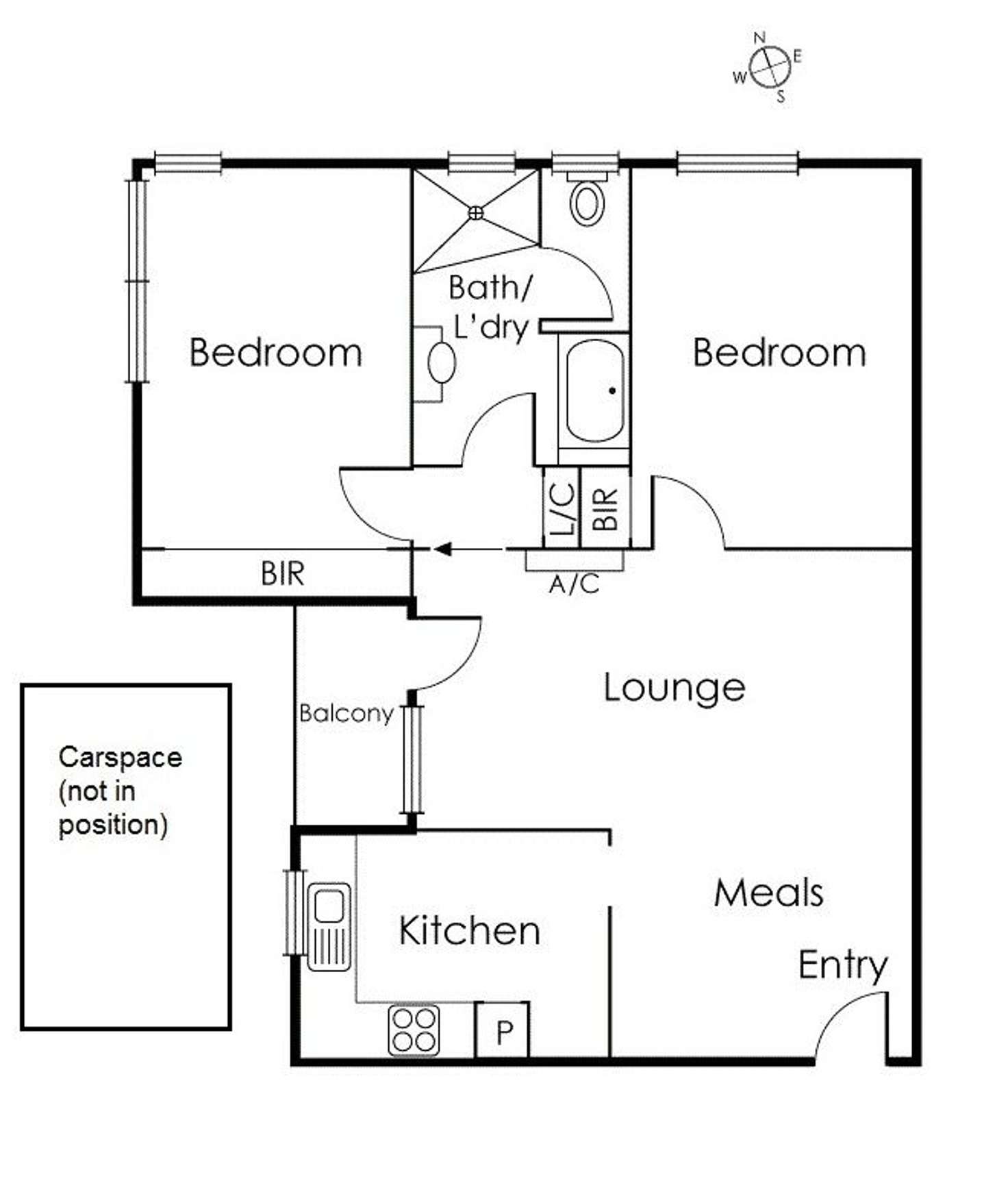 Floorplan of Homely apartment listing, 23/30 Mona Place, South Yarra VIC 3141