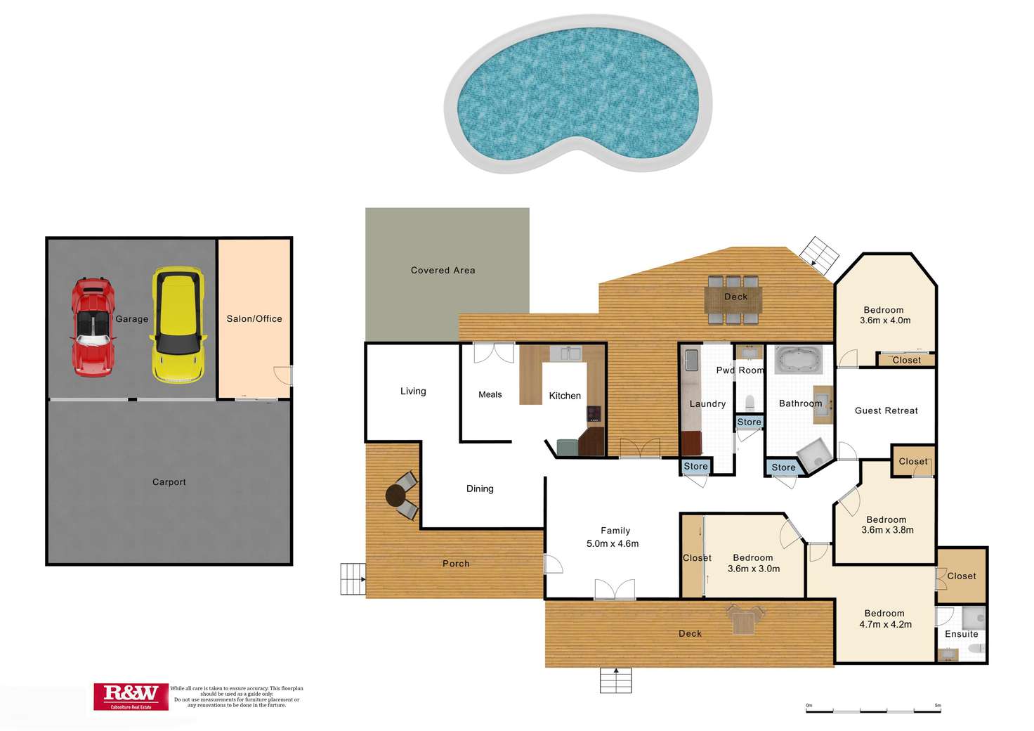 Floorplan of Homely acreageSemiRural listing, 6-14 Ada Crescent, Upper Caboolture QLD 4510