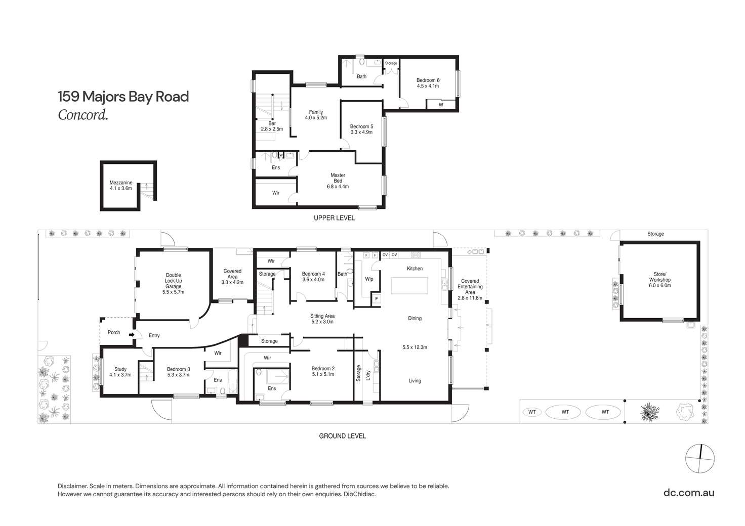 Floorplan of Homely house listing, 159 Majors Bay Road, Concord NSW 2137