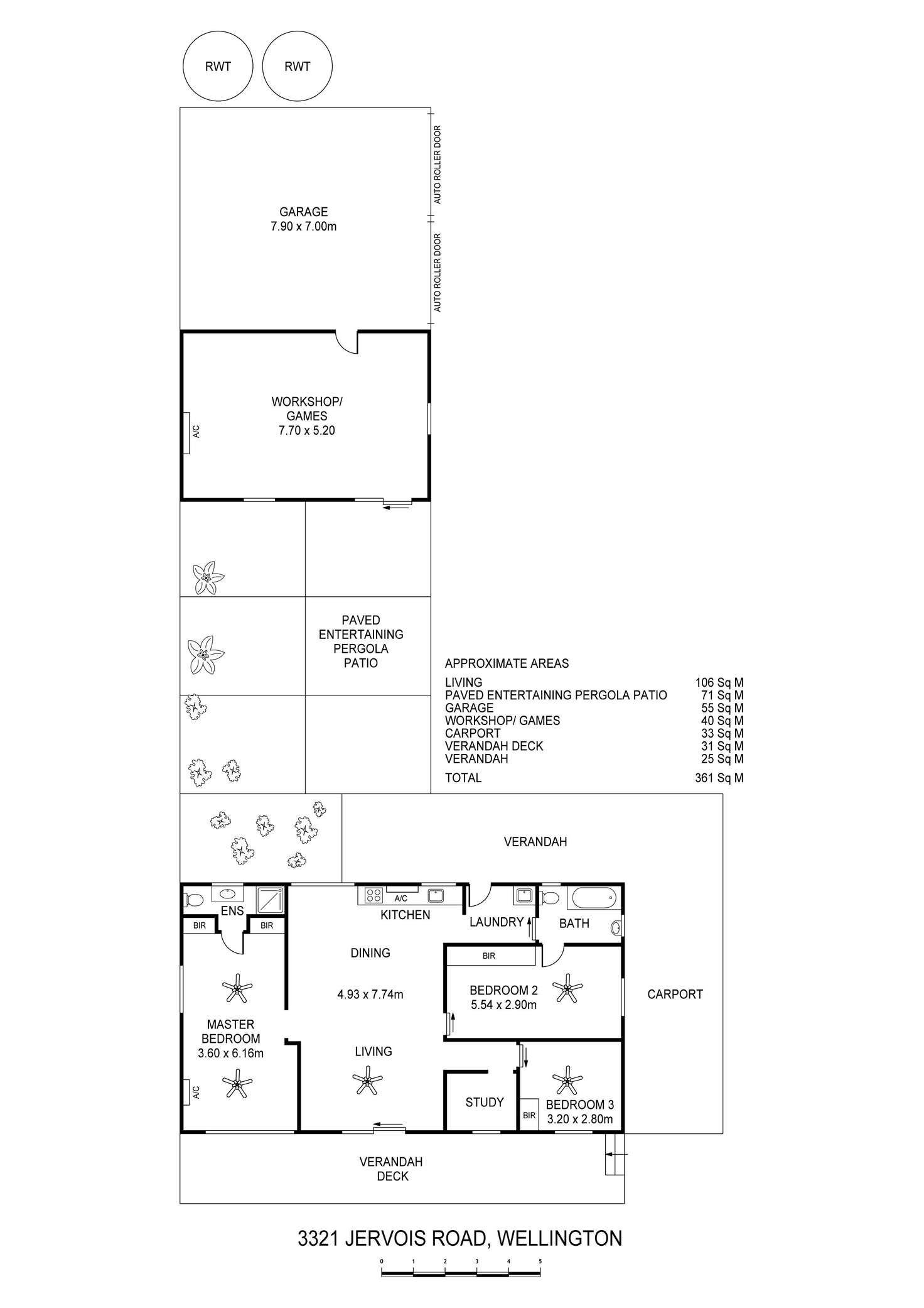 Floorplan of Homely house listing, 3321 Jervois Road, Wellington SA 5259