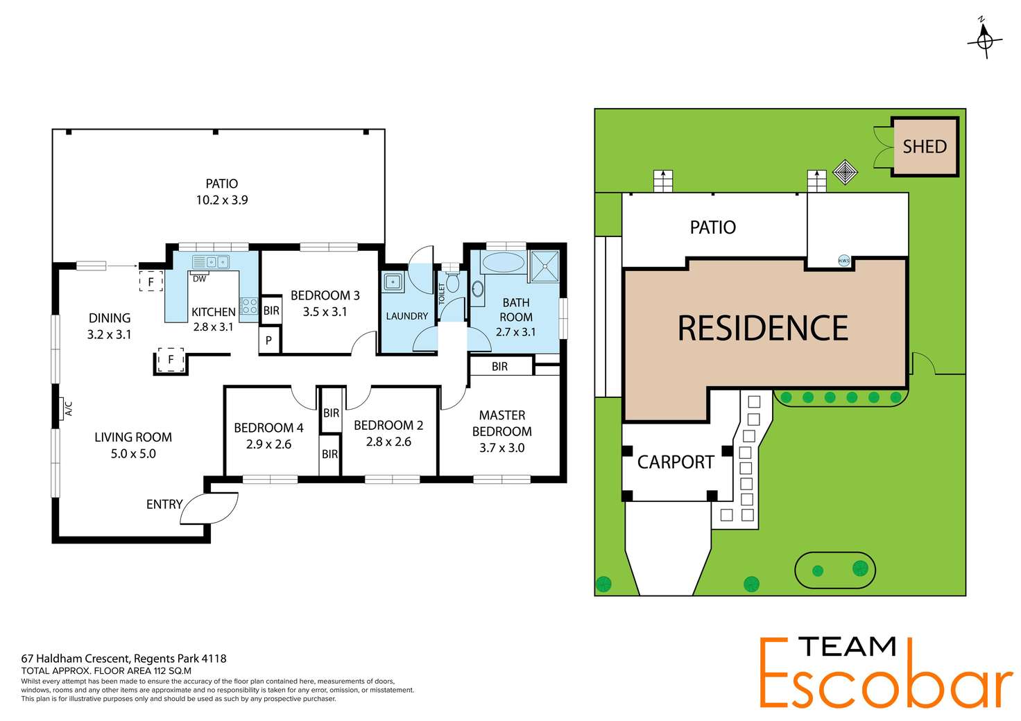 Floorplan of Homely house listing, 67 Haldham Crescent, Regents Park QLD 4118